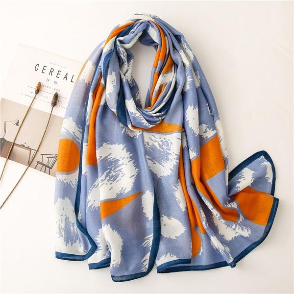 scarves 2021 spain fashion luxury women viscose scarf hijab shawls wraps graffiti female foulard echarpe muslim four seasons, Blue;gray
scarves 2021 spain fashion luxury women viscose scarf hijab shawls wraps graffiti female foulard echarpe muslim four seasons, Blue;gray