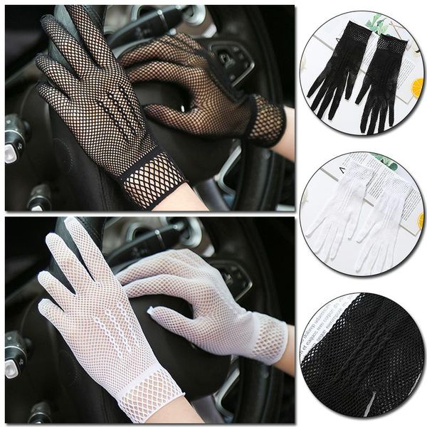 five fingers gloves 2pcs women' pure color net yarn sunscreen etiquette wedding bride s78, Blue;gray
five fingers gloves 2pcs women' pure color net yarn sunscreen etiquette wedding bride s78, Blue;gray