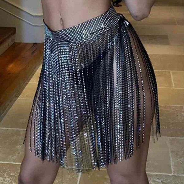 metal chain summer women skirt short festival clothing night club party glitter rhinestones mini hl, Black
metal chain summer women skirt short festival clothing night club party glitter rhinestones mini hl, Black