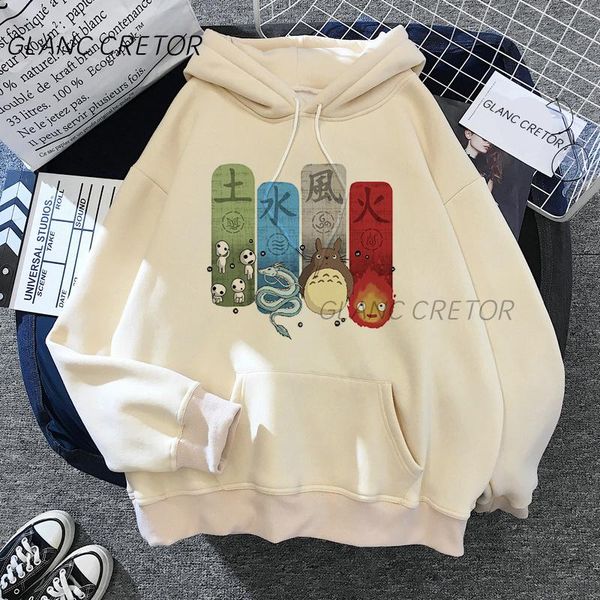 women sweatshirts hoodies miyazaki hayao printed casual pullover japan anime cute long sleeve harajuku pullovers women's, Black
women sweatshirts hoodies miyazaki hayao printed casual pullover japan anime cute long sleeve harajuku pullovers women's, Black