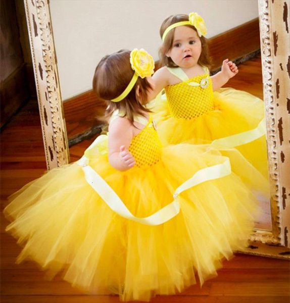 girls yellow crochet tutu baby girl dresses fluffy tulle strap ball gown with flower headband kids cosplay clothes princess, Red;yellow
girls yellow crochet tutu baby girl dresses fluffy tulle strap ball gown with flower headband kids cosplay clothes princess, Red;yellow