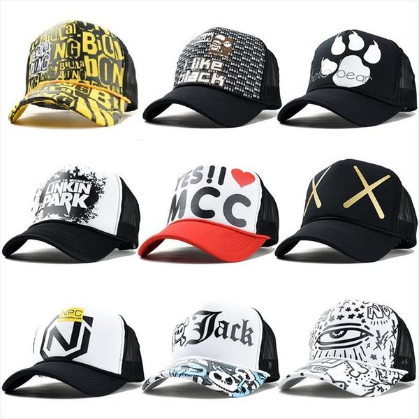 casual hip hop baseball caps women cartoon letter cruved trucker hat outdoor men breathable sport snapback hats, Blue;gray
casual hip hop baseball caps women cartoon letter cruved trucker hat outdoor men breathable sport snapback hats, Blue;gray