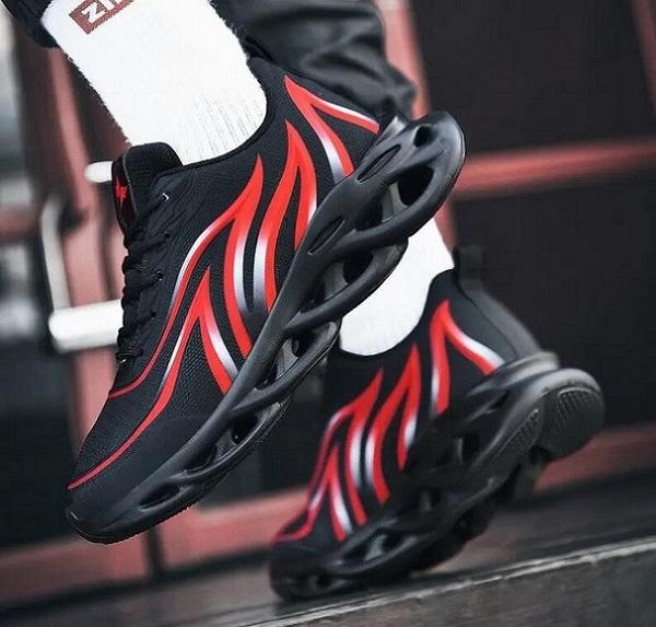 tee383 outdoor sport shoes men lightweight runner sneakers mesh breathable woven mesher lace up jogging walking, Black
tee383 outdoor sport shoes men lightweight runner sneakers mesh breathable woven mesher lace up jogging walking, Black