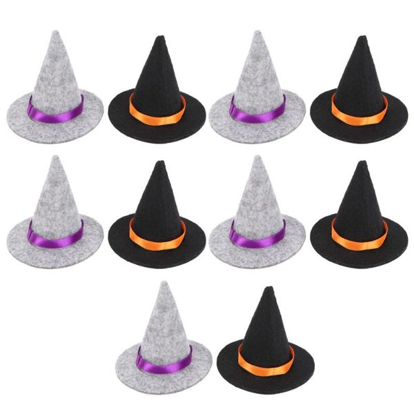 party hats 10pcs mini felt witch bottle decor for diy hair accessories crafts (5pcs black+5pcs grey)
party hats 10pcs mini felt witch bottle decor for diy hair accessories crafts (5pcs black+5pcs grey)