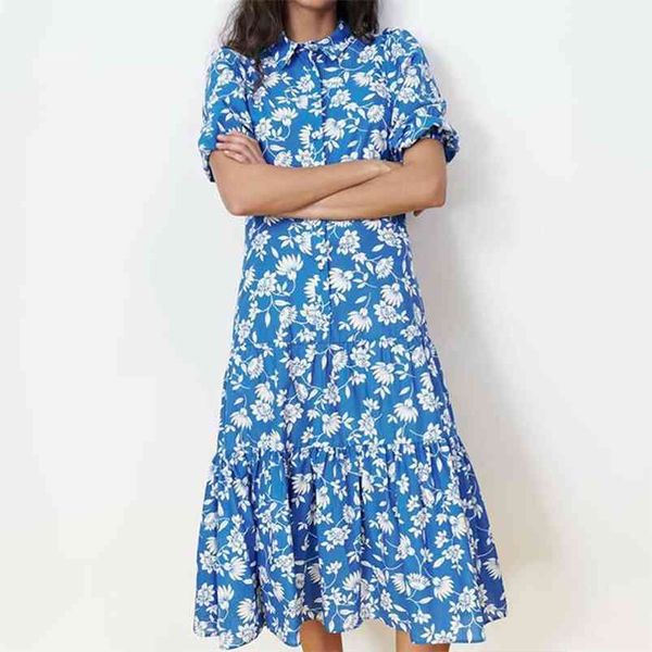 women summer print shirts dress za short sleeve turn-down collar ruffles female casual elegant a-line dresses vestidos 210513, Black;gray
women summer print shirts dress za short sleeve turn-down collar ruffles female casual elegant a-line dresses vestidos 210513, Black;gray