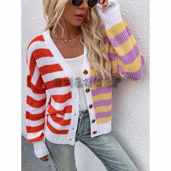 women's knits & tees 2021 autumn winter fashion loose casual knitting single breasted cardigan sweater women donsignet, White
women's knits & tees 2021 autumn winter fashion loose casual knitting single breasted cardigan sweater women donsignet, White