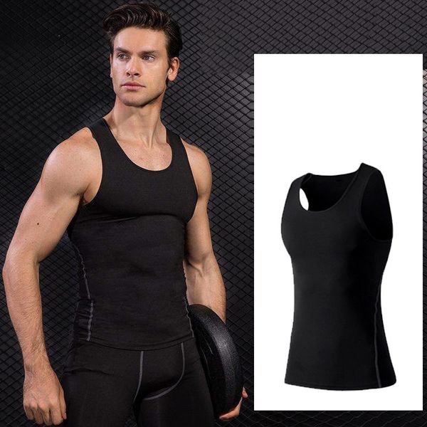 men's sports vests compression quick drying t-shirt cooling vest sleeveless stretch gym work out tank cropped running t-shirts singlet, White;black
men's sports vests compression quick drying t-shirt cooling vest sleeveless stretch gym work out tank cropped running t-shirts singlet, White;black