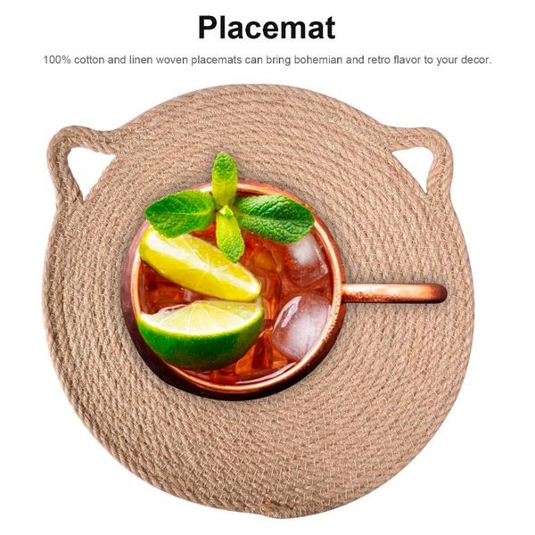 mats & pads placemats round hand-woven coasters bowl pad handmade insulation table padding cup kitchen non-slip
mats & pads placemats round hand-woven coasters bowl pad handmade insulation table padding cup kitchen non-slip