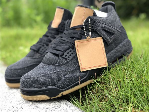 authentic jumpman 4 4s black denim basketball designer shoes outdoor running trainers sports size 40--47.5 ship with box
authentic jumpman 4 4s black denim basketball designer shoes outdoor running trainers sports size 40--47.5 ship with box