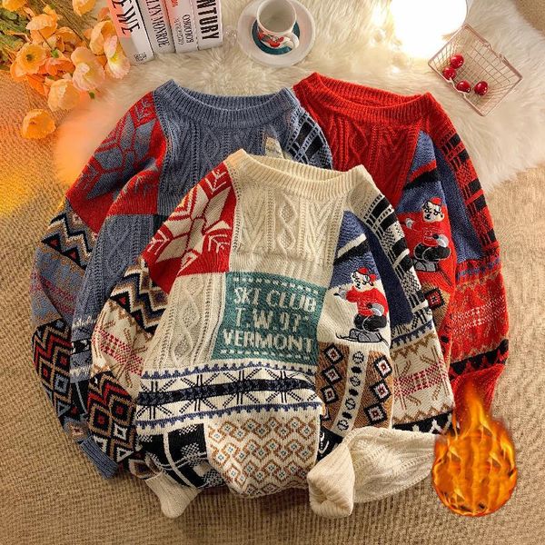 men's sweaters ugly christmas men sweater autumn casual cartoon pullover lazy harajuku gengar knit streetwear oversized unisex, White;black
men's sweaters ugly christmas men sweater autumn casual cartoon pullover lazy harajuku gengar knit streetwear oversized unisex, White;black