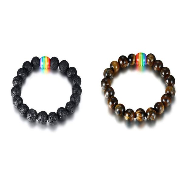 fashion bracelets handmade bracelet tiger eye bead rainbow chain mujer pulseras link,, Black
fashion bracelets handmade bracelet tiger eye bead rainbow chain mujer pulseras link,, Black