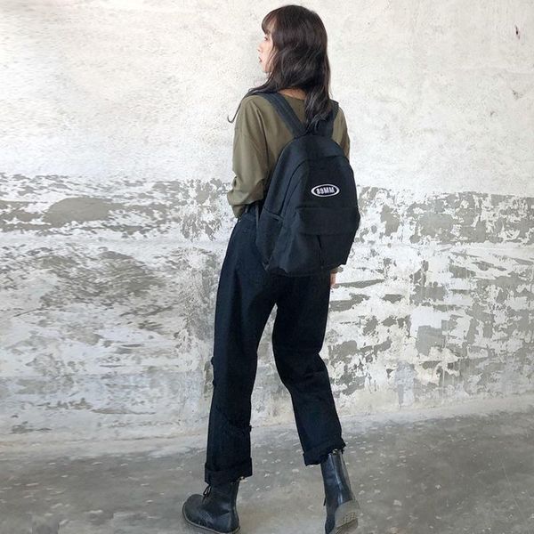 jeans women denim hole zipper button pockets loose straight casual trousers korean trendy retro harajuku daily womens streetwear women', Blue
jeans women denim hole zipper button pockets loose straight casual trousers korean trendy retro harajuku daily womens streetwear women', Blue