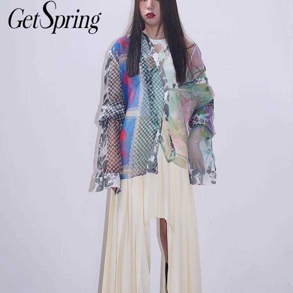 getspring women shirt patchwork print woman blouses shirts long sleeve vintage casual printing blouse summer 210601, White
getspring women shirt patchwork print woman blouses shirts long sleeve vintage casual printing blouse summer 210601, White