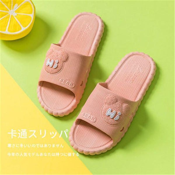 slippers couple sandals and female summer home indoor bathroom bath non-slip soft bottom men's bear 5z, Black
slippers couple sandals and female summer home indoor bathroom bath non-slip soft bottom men's bear 5z, Black