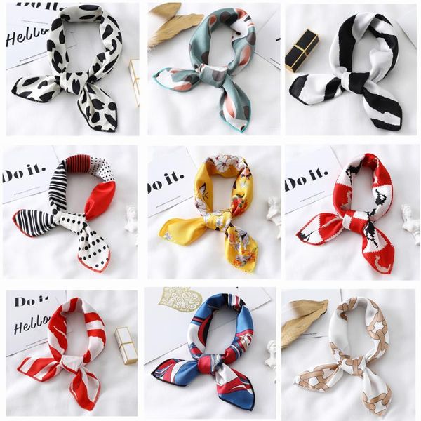 scarves print satin silk scarf fashion all-match square for women headscarf headband wrist accessories bag decoration scarfs, Blue;gray
scarves print satin silk scarf fashion all-match square for women headscarf headband wrist accessories bag decoration scarfs, Blue;gray