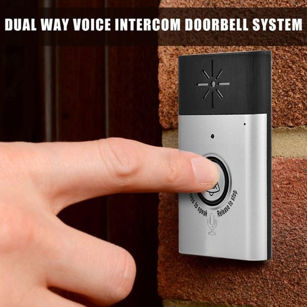 2.4ghz mini portable dual way voice intercom wireless doorbell interphone system doorbells
2.4ghz mini portable dual way voice intercom wireless doorbell interphone system doorbells