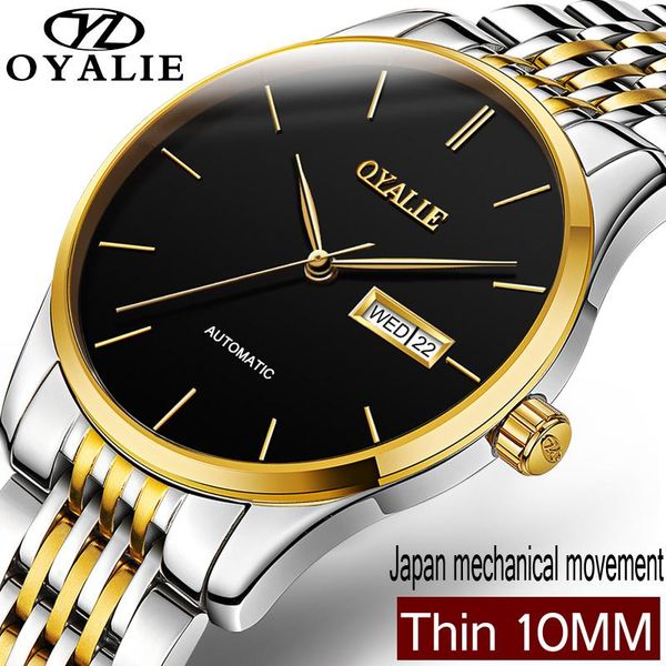 wristwatches 2021 men mechanical wrist watches skeleton automatic man watch date week fashion relogio masculino self wind, Slivery;brown
wristwatches 2021 men mechanical wrist watches skeleton automatic man watch date week fashion relogio masculino self wind, Slivery;brown