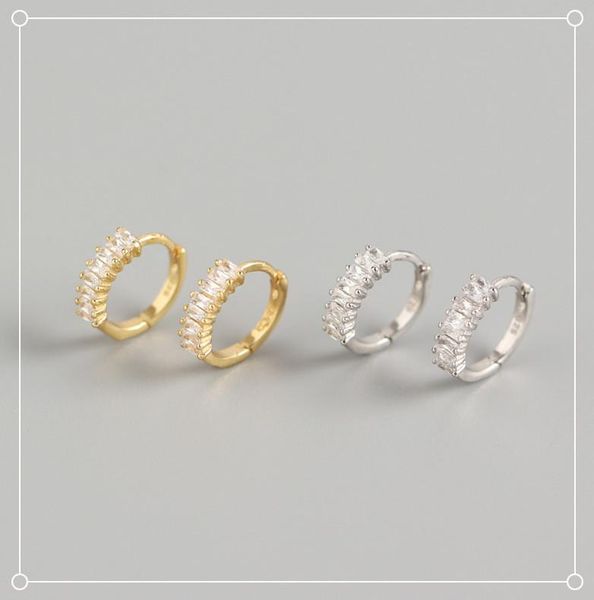 dia.7.5mm small 100% authentic 925 sterling silver white zircon prong + hoop huggie earrings jewelry tle937, Golden;silver
dia.7.5mm small 100% authentic 925 sterling silver white zircon prong + hoop huggie earrings jewelry tle937, Golden;silver