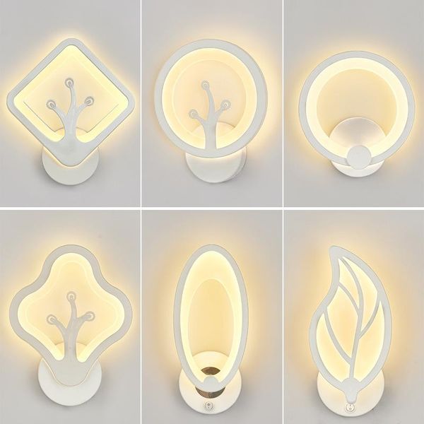 wall lamp 1pc nordic led wall-mounted home corridor bedroom bedside decorative night light
wall lamp 1pc nordic led wall-mounted home corridor bedroom bedside decorative night light