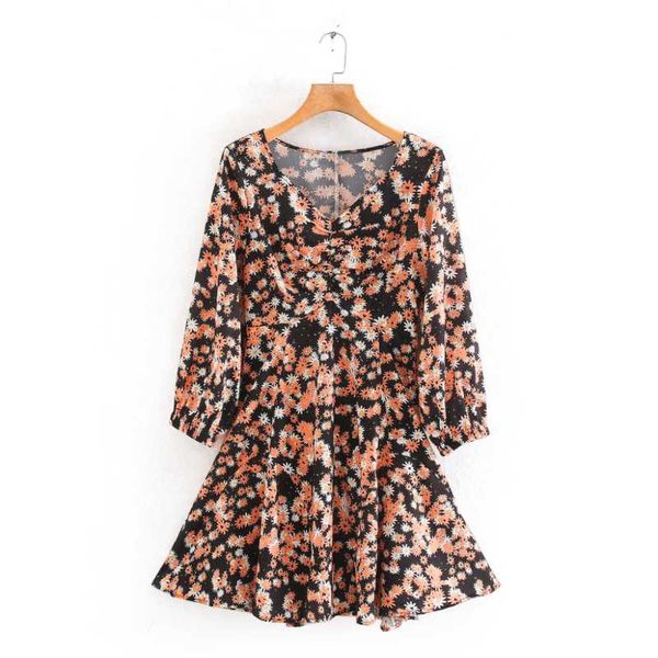 casual dresses 2021 spring women's v-neck long sleeve french niche retro thin daisy print mini dress yu36s7en20, Black;gray
casual dresses 2021 spring women's v-neck long sleeve french niche retro thin daisy print mini dress yu36s7en20, Black;gray