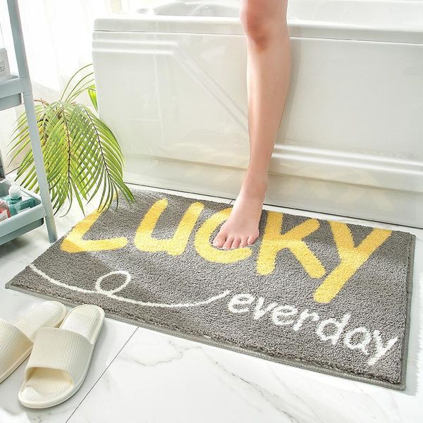 bath mats bathroom mat modern simple household anti-skid floor toilet door absorbent door-to-door rug
bath mats bathroom mat modern simple household anti-skid floor toilet door absorbent door-to-door rug