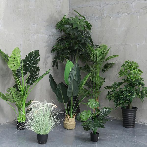 decorative flowers & wreaths tropical palm tree large artificial plants fake monstera silk leafs big coconut without pot for home garden dec
decorative flowers & wreaths tropical palm tree large artificial plants fake monstera silk leafs big coconut without pot for home garden dec