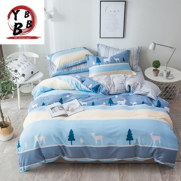 bedding sets 2021 cartoon animals deer bear set cotton king size 4pcs print tree duvet cover flat sheet pillow cases
bedding sets 2021 cartoon animals deer bear set cotton king size 4pcs print tree duvet cover flat sheet pillow cases