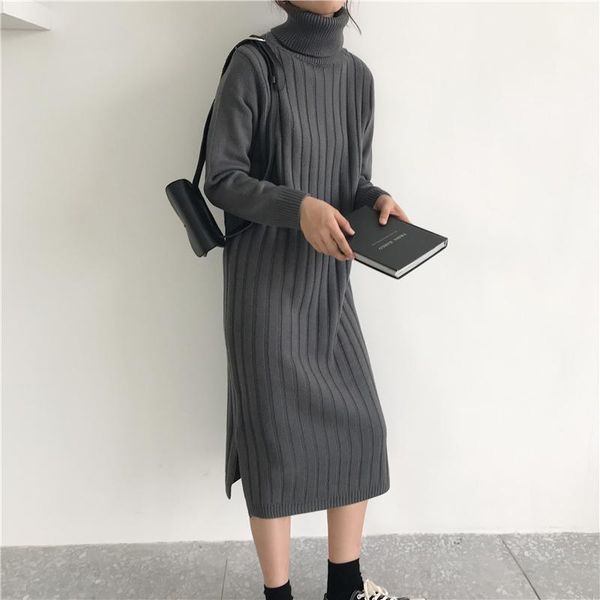 casual dresses yamdi sweater dress women jumper warm winter 2021 thick knitted autumn korean style woman pollover turtleneck, Black;gray
casual dresses yamdi sweater dress women jumper warm winter 2021 thick knitted autumn korean style woman pollover turtleneck, Black;gray
