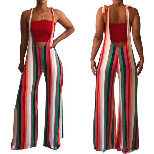 women's jumpsuits & rompers europe america women bodysuit color stripe long pants jumpsuit casual romper fashion female overalls, Black;white
women's jumpsuits & rompers europe america women bodysuit color stripe long pants jumpsuit casual romper fashion female overalls, Black;white