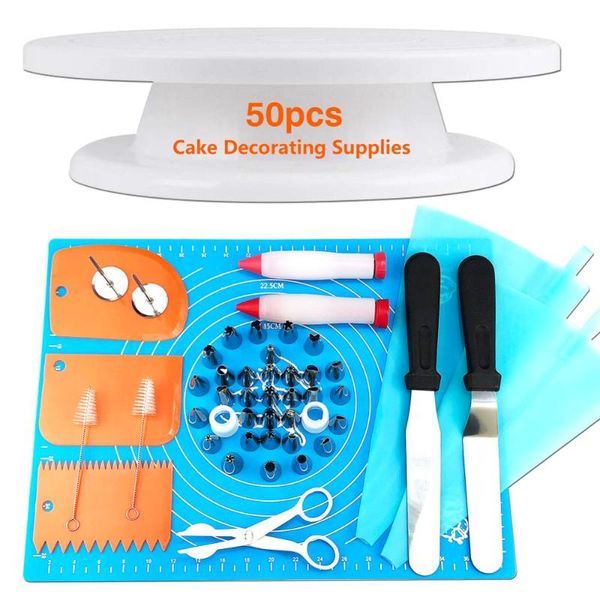 baking & pastry tools cake decorating equipment,50 pcs set cupcake kit supplies, 32 numbered icing tips
baking & pastry tools cake decorating equipment,50 pcs set cupcake kit supplies, 32 numbered icing tips