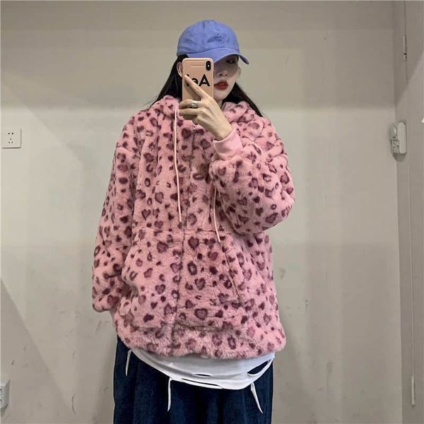 jackets wholesale warm coat of women with hoodies outward women's clothes pink harajuku female leopard sweater, Black;brown
jackets wholesale warm coat of women with hoodies outward women's clothes pink harajuku female leopard sweater, Black;brown