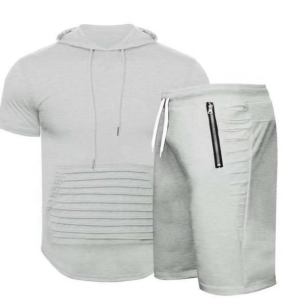 refreshing feature design men's sports suit short-sleeved t-shirt with shorts, comfortable, breathable and dry daily leisure sports wor, Gray
refreshing feature design men's sports suit short-sleeved t-shirt with shorts, comfortable, breathable and dry daily leisure sports wor, Gray