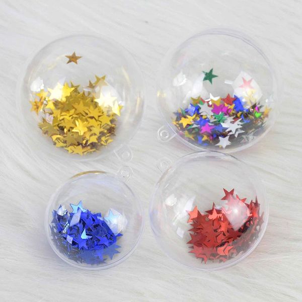 party decoration 5set christmas tree ball transparent open plastic clear bauble ornament hanging wedding gift present decor 
party decoration 5set christmas tree ball transparent open plastic clear bauble ornament hanging wedding gift present decor