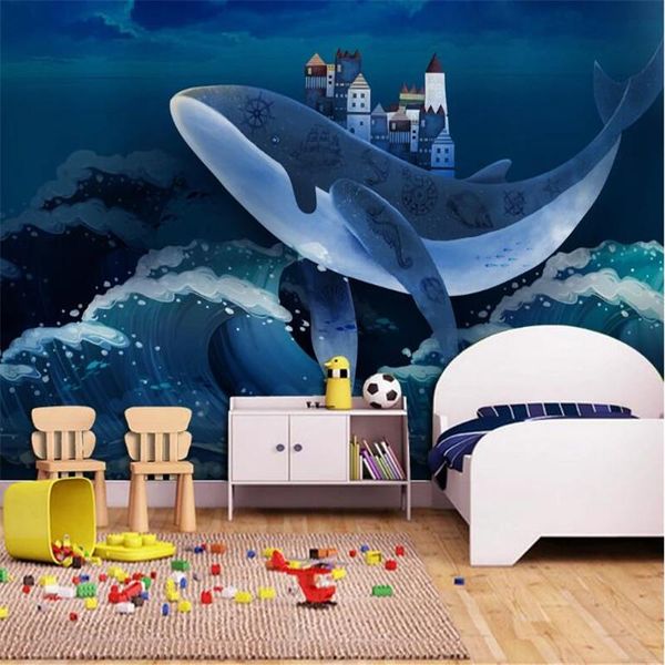 wallpapers milofi custom large 3d printing wallpaper mural fantasy whale home cartoon children's room background wall
wallpapers milofi custom large 3d printing wallpaper mural fantasy whale home cartoon children's room background wall