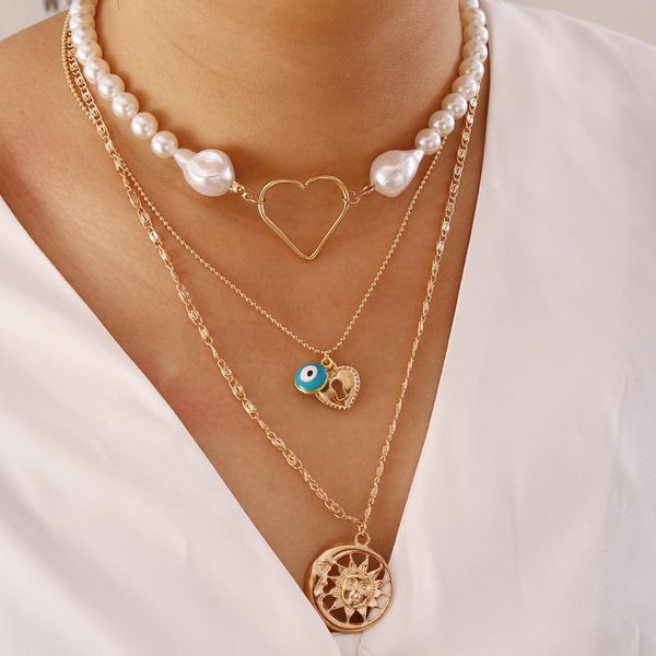 chokers goth baroque pearl round sun portrait pendant necklace for women vintage multi layer link chain punk aesthetic jewelry, Golden;silver
chokers goth baroque pearl round sun portrait pendant necklace for women vintage multi layer link chain punk aesthetic jewelry, Golden;silver