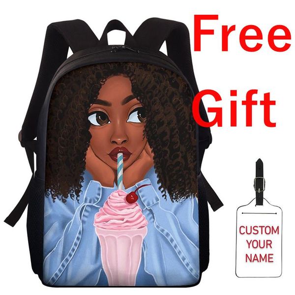 school bags mochila children for kids black african girl magic printing backpack teen afro woman pattern book bag
school bags mochila children for kids black african girl magic printing backpack teen afro woman pattern book bag