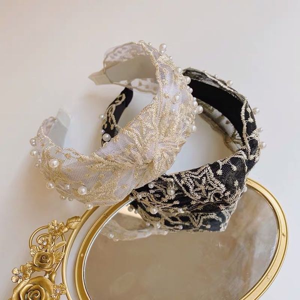 korean pearl hair hoop new lace knot headband wide edge versatile hair binding cave hair binding face washing accessories cx220228, Silver
korean pearl hair hoop new lace knot headband wide edge versatile hair binding cave hair binding face washing accessories cx220228, Silver