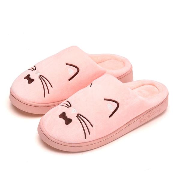slippers women's winter cute cartoon cat mens couples warm plush slip on flat soft shoes home indoor shoes#114, Black
slippers women's winter cute cartoon cat mens couples warm plush slip on flat soft shoes home indoor shoes#114, Black