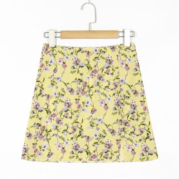 skirts and the united states fan cultivate morality show thin waist leg long yellow flower side split short skirt, Black
skirts and the united states fan cultivate morality show thin waist leg long yellow flower side split short skirt, Black