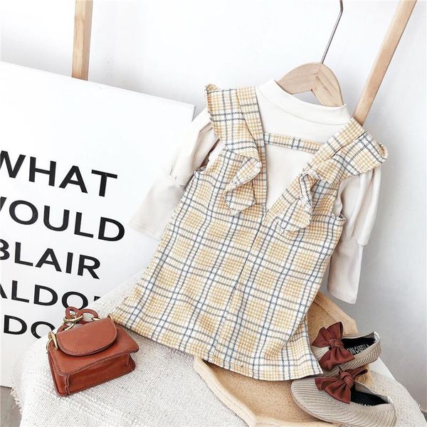 clothing sets fall kids clothes fashion toddler girls outfits long sleeve sweatshirt&plaid vest dress cute korean little children set, White
clothing sets fall kids clothes fashion toddler girls outfits long sleeve sweatshirt&plaid vest dress cute korean little children set, White