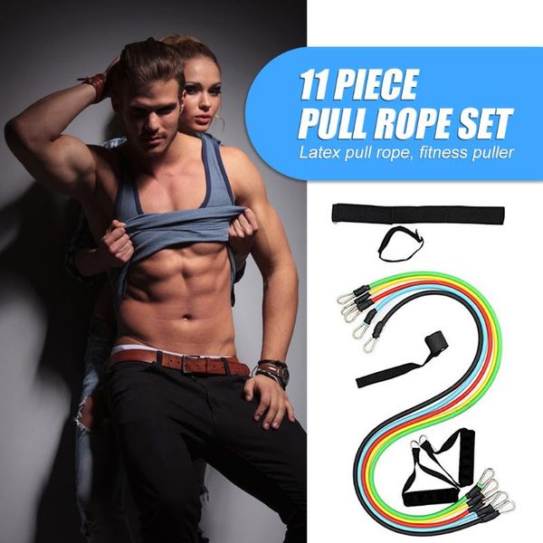 11pcs/set resistance bands latex pull rope rubber expander fitness equipment multi-function for exercise
11pcs/set resistance bands latex pull rope rubber expander fitness equipment multi-function for exercise