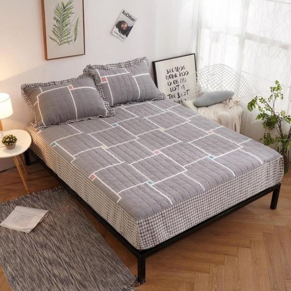 sheets & sets 100% cotton padded quilted bed sheet one piece mattress protector cover 1.8m dust set
sheets & sets 100% cotton padded quilted bed sheet one piece mattress protector cover 1.8m dust set
