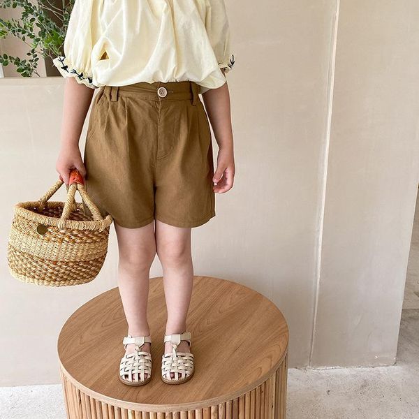 shorts summer kids cotton linen casual boys and girls thin 4 colors loose, Black
shorts summer kids cotton linen casual boys and girls thin 4 colors loose, Black