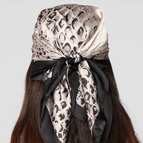 scarves square silk snake printed satin fashion women kerchief neck scarf shawl wrap muffler pareo bandanna hair accessories, Blue;gray
scarves square silk snake printed satin fashion women kerchief neck scarf shawl wrap muffler pareo bandanna hair accessories, Blue;gray