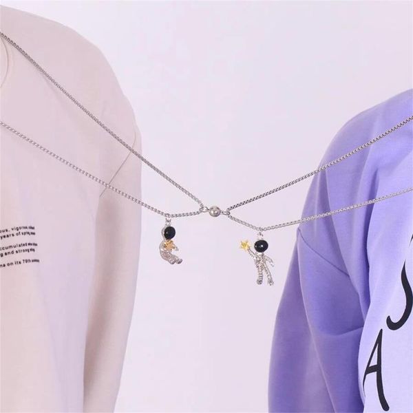 chains trendy space astronaut necklace, hip hop personality pendant, men's and women's sweater chain collares colgantes cadena, Silver
chains trendy space astronaut necklace, hip hop personality pendant, men's and women's sweater chain collares colgantes cadena, Silver