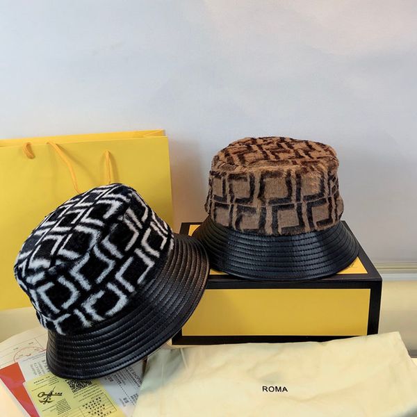 fashion plush bucket hat warm in winter designer pu leather cap luxury letter outdoor caps casquette fitted hats women men d2109285hl, Blue;gray
fashion plush bucket hat warm in winter designer pu leather cap luxury letter outdoor caps casquette fitted hats women men d2109285hl, Blue;gray