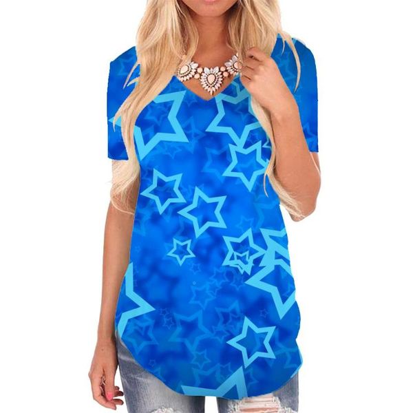 women's t-shirt giyu brand dark blue women star funny t shirts abstract v-neck tshirt harajuku shirt print womens clothing fashion, White
women's t-shirt giyu brand dark blue women star funny t shirts abstract v-neck tshirt harajuku shirt print womens clothing fashion, White