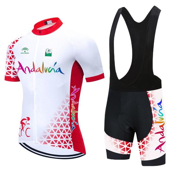 racing sets 2021 andalucia pro team cycling jersey bike sleeve set quick dry ciclismo clothes men summer maillot sportswear bibs shorts, Black;blue
racing sets 2021 andalucia pro team cycling jersey bike sleeve set quick dry ciclismo clothes men summer maillot sportswear bibs shorts, Black;blue
