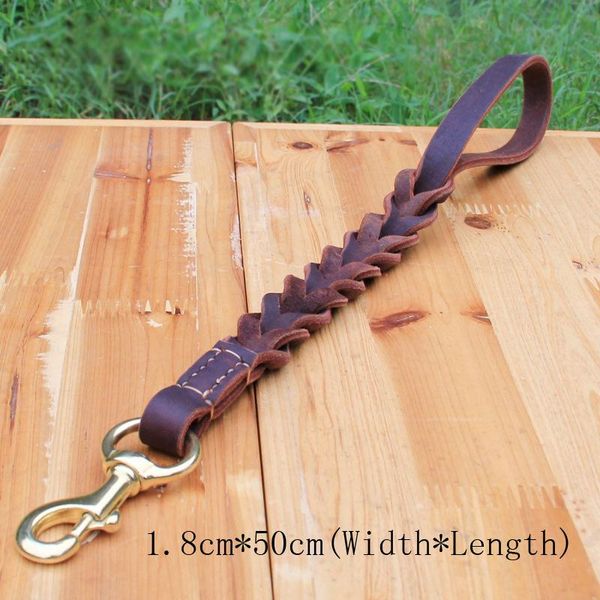 dog collars & leashes full grain heavy duty genuine short leather leash for large dogs brown 2 sizes 30cm/50cm
dog collars & leashes full grain heavy duty genuine short leather leash for large dogs brown 2 sizes 30cm/50cm