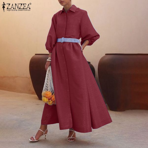 dresses 2021 elegant puff sleeve shirt dress women's autumn sundress casual lapel button maxi vestidos female solid robe oversize, Black;gray
dresses 2021 elegant puff sleeve shirt dress women's autumn sundress casual lapel button maxi vestidos female solid robe oversize, Black;gray